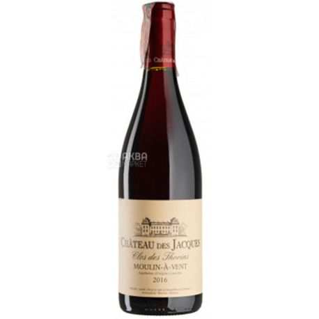 Louis Jadot, Moulin-a-Vent Clos des Thorins Chateau des Jacques 2015, Вино червоне сухе, 0,75 л