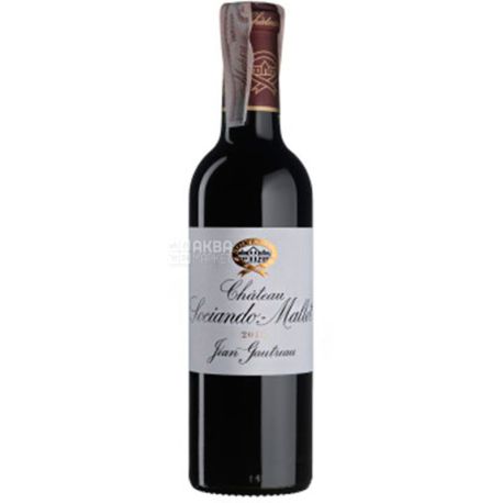 Chateau Sociando Mallet 2015, Dry red wine, 0.375 L