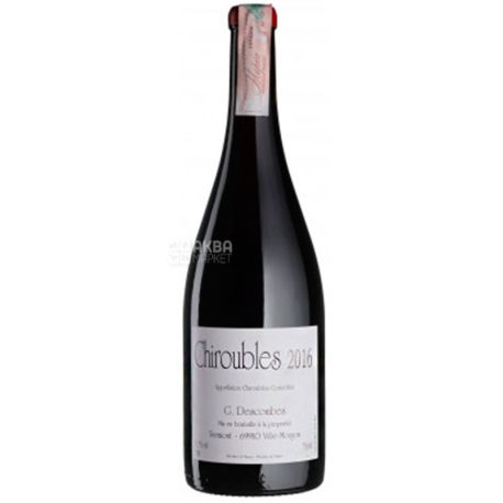 Georges Descombes, Chiroubles Vielles Vignes, Вино красное сухое, 0,75 л