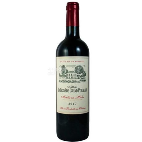 Chateau, La Bernede Grand Poujeaux, Dry red wine, 0.75 L