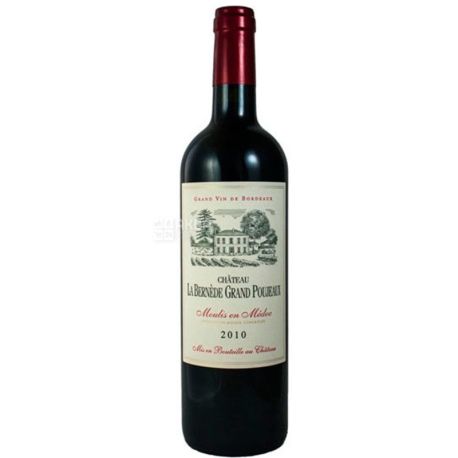 Chateau, La Bernede Grand Poujeaux, Вино красное сухое, 0,75 л