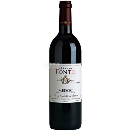 Chateau Fontis, Dry red wine, 0.75 L