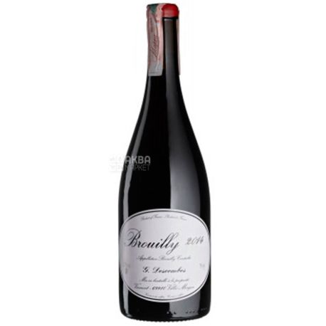 Georges Descombes, Brouilly Vielles Vignes, Вино красное сухое, 0,75 л