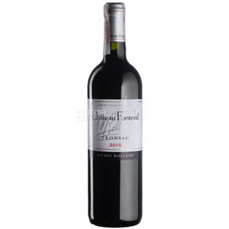 Chateau Fontenil 2015 року, Вино червоне сухе, 0,75 л