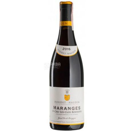 Doudet Naudin Maranges 1er Cru Les Clos Roussots 2016, Вино красное сухое, 0,75 л