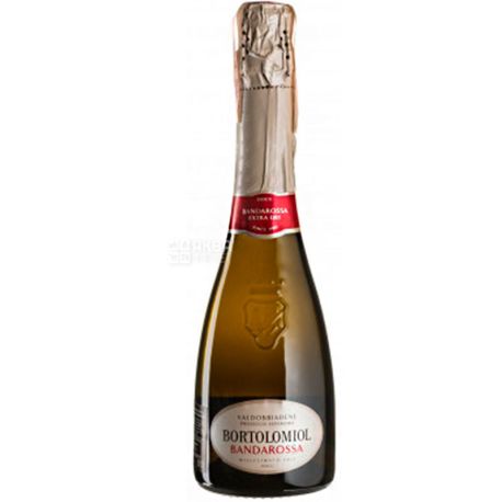 Bandarossa, Valdobbiadene Prosecco Superiore, Вино белое сухое, 0,375 л 