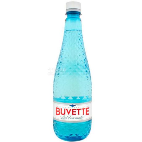 Buvette, Lux frizzante, 0.75 L, Pump room Lux, Mineral water, slightly carbonated, glass