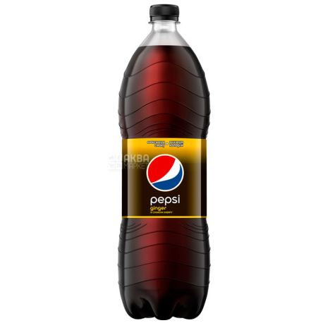Pepsi-Cola, Ginger, Пепсі-Кола, Імбир, Вода солодка, низькокалорійна, 2 л