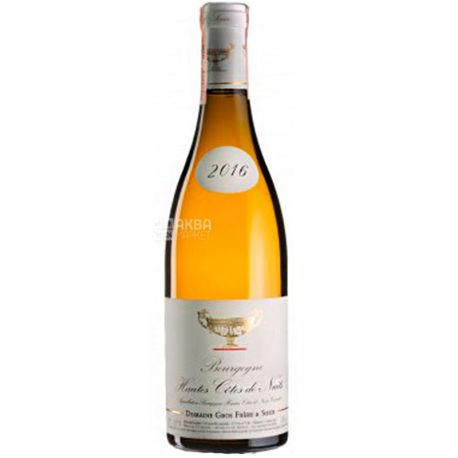 Gros Frere et Soeur, Bourgogne Hautes Cotes De Nuits 2016, Вино белое сухое, 0.75 л