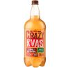 Квас Тарас Crazy Kvas, 1,5 л, Квас живого бродіння зі смаком апельсина, ПЕТ