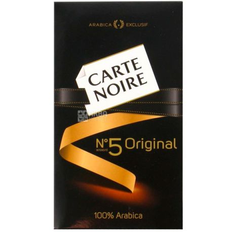 Carte Noire, 250 г, Кофе Карт Нуар, средней обжарки, молотый