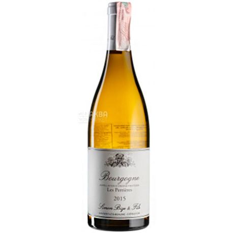 Simon Bize et Fils, Bourgogne Blanc Les Perrieres 2015, Dry white wine, 0.75 L
