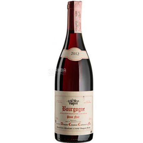 Domaine Confuron Christian Bourgogne 2012, Вино красное сухое, 0,75 л