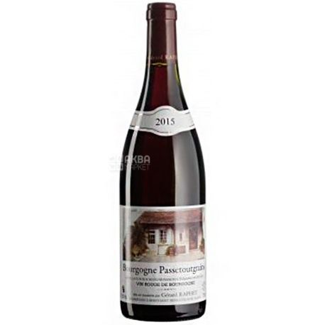 Gerard Raphet, Bourgogne, Вино червоне сухе, 0,75 л