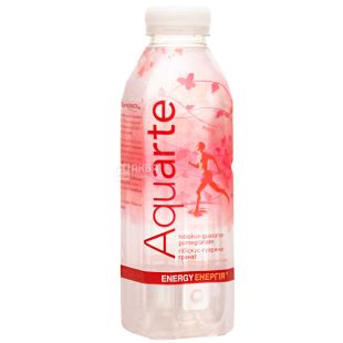 Aquarte Energy, 0,5 л, Вода негазована на рослинних екстрактах Акварте Енерджі, ПЕТ