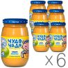 Чудо-чадо, Пюре дитяче, яблучне без цукру, 170 г, упаковка 6 шт.