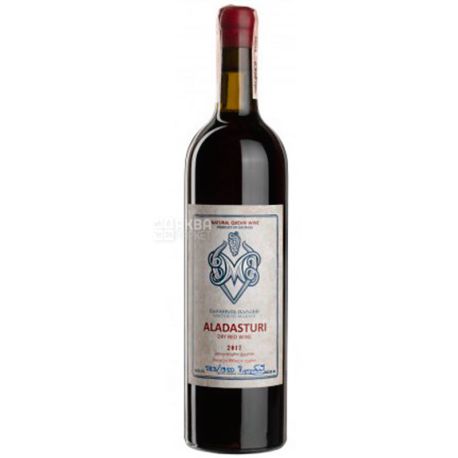Aladasturi, Vartsikhe Marani, Вино красное сухое, 0,75 л