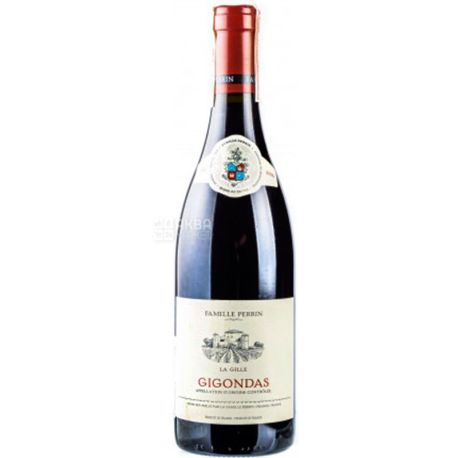 Famille Perrin, Gigondas la Gille 2016, Dry red wine, 0.75 L
