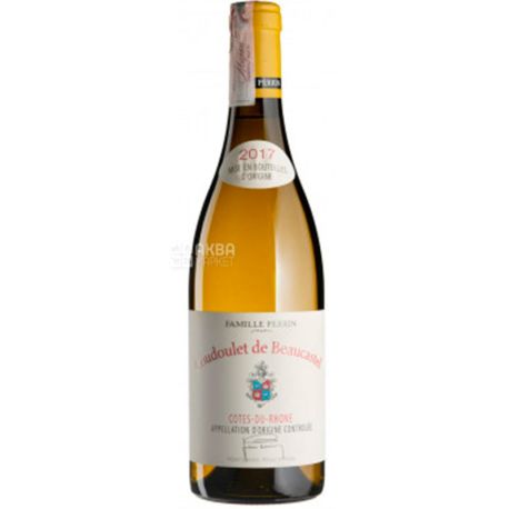 Famille Perrin, Coudoulet de Beaucastel 2017, Вино белое сухое, 0,75 л