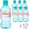 Архыз, 0,33 л, Упаковка 12 шт., Вода минеральная негазированная, ПЭТ