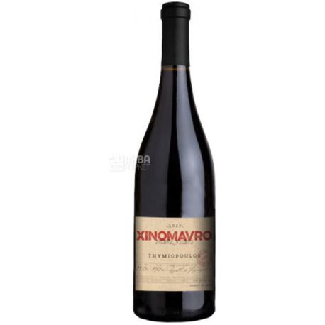 Young Vines, Thymiopoulos, Вино красное сухое, 0,75 л