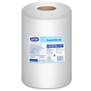 Grite, Standart XXL 300, 1 рул., Протирочная бумага Грите Стандарт, 2-х слойная, 952 листа