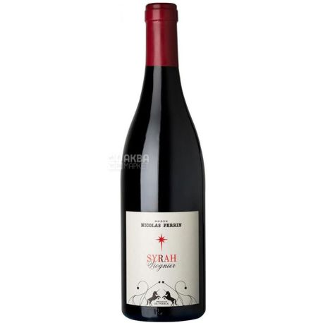 Maison Nicolas Perrin, Shiraz Viognier, Вино червоне сухе, 0,75 л