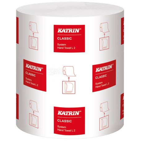 Katrin, Classic XL, 1рул., Рушники паперові Катрін, 2-шарові, 160 м, 19х19 см