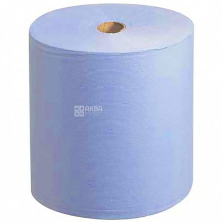 Scott, 1 рул., Бумажные полотенца Скотт, однослойные, голубые, 304 м, 1016 листов, 20х20 см