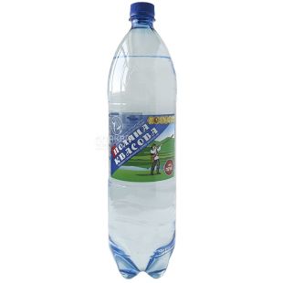 Поляна Квасова, 1,5 л, Вода мінеральна сильногазована вода, ПЕТ