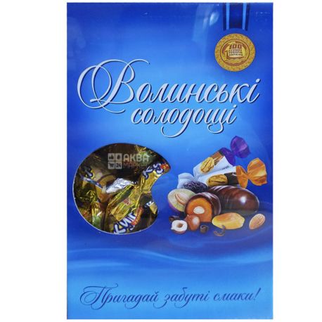 Волынские Сладости, Курага с грецким орехом в шоколаде, конфеты, 500 г