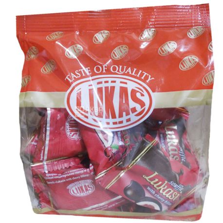 Lucas, 200 g, Candy Luca, With cherry filling