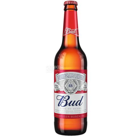 Bud, light beer, 0.5 l
