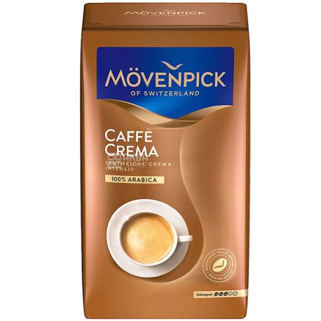 Movenpick Caffe Crema, 500 г, Кава Мовенпік Каффе Крема, середнього обсмаження, мелена