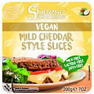 Bute Island, 200 г, Сыр Чеддер веганский, слайсами