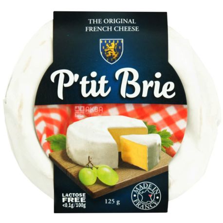 Milleret P'tit Brie, 125 г, Сыр мягкий, 29%