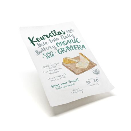 Kourellas Says Graviera, 150 г, Сир органічний, м'який