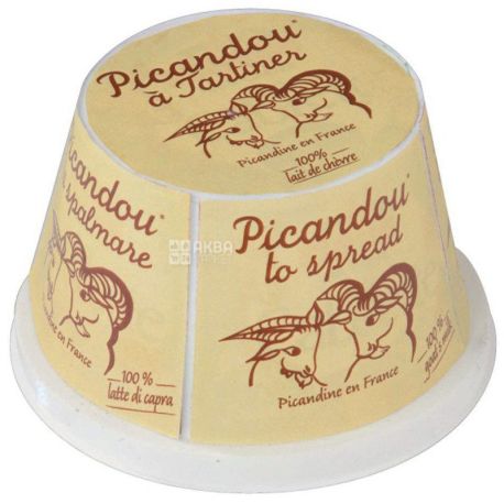 Picandine, Picandou, 125 г, Крем-сир козячий, 12%