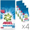 Ariel, Lenor, Упаковка 4 шт. по 3 кг, Стиральный порошок для белого белья, Автомат