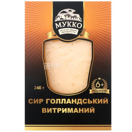 Mukko, 240 g, Dutch cheese aged 6+, 54%