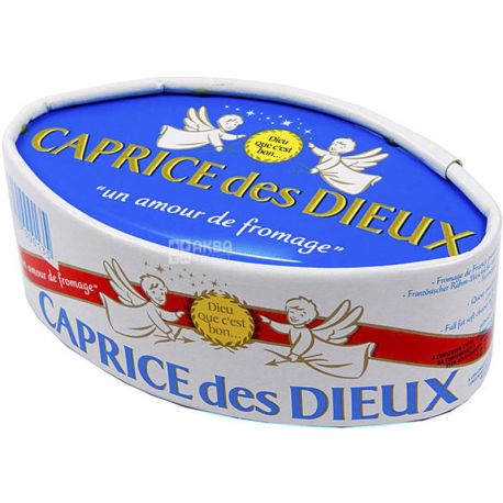 Bongrain, Caprice des Dieux, 125 г, Сир м'який з цвіллю, 60%