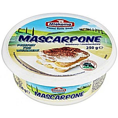 Mlekoma Mascarpone, Сыр Маскарпоне, 250 г