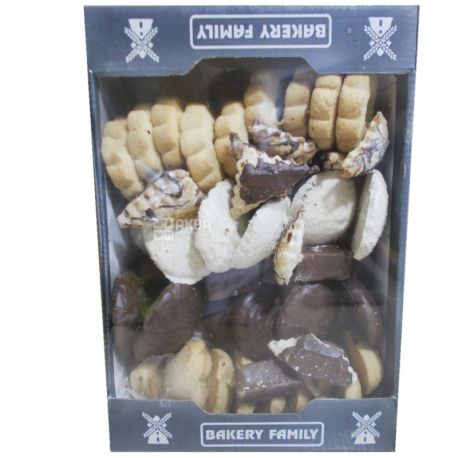 Bakery Family, 800 г, Печенье, Гостеприимное, Набор Ассорти