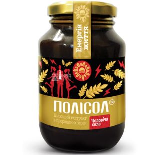Полисол, Мужская сила, Экстракт из пророщенных зерен, 550 г