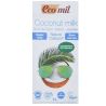 Ecomil, Coconut Milk, 1 л, Экомил, Растительный напиток, Кокос с кальцием, без сахара