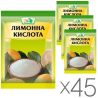 Эко, Упаковка 45 шт. х 25 г, Лимонна кислота