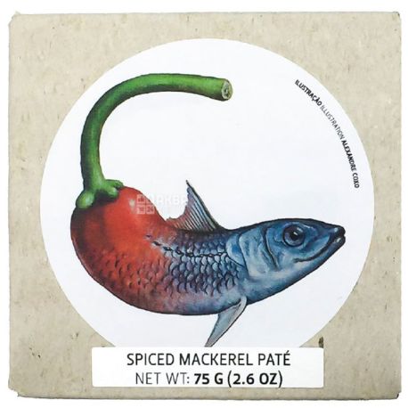 Jose Gourmet, 75 g, Spicy mackerel paste