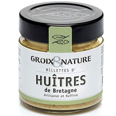 Groix & Nature, 100 г, Риет из устриц по Бретонски