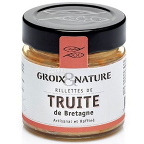 Groix & Nature, 100 g, Rye with trout
