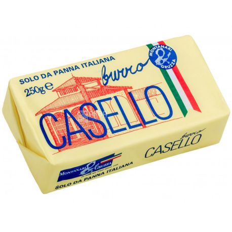 Montanari Gruzza, il Casello, 250 г, Масло вершкове, 83%